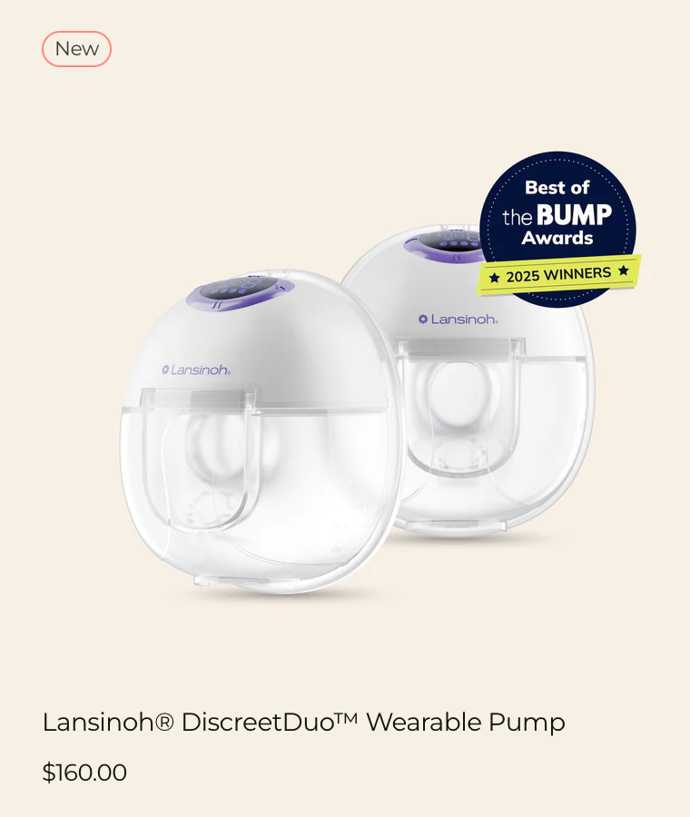 Lansinoh Discreet Duo — breast pump recommended by parents on Reddit
