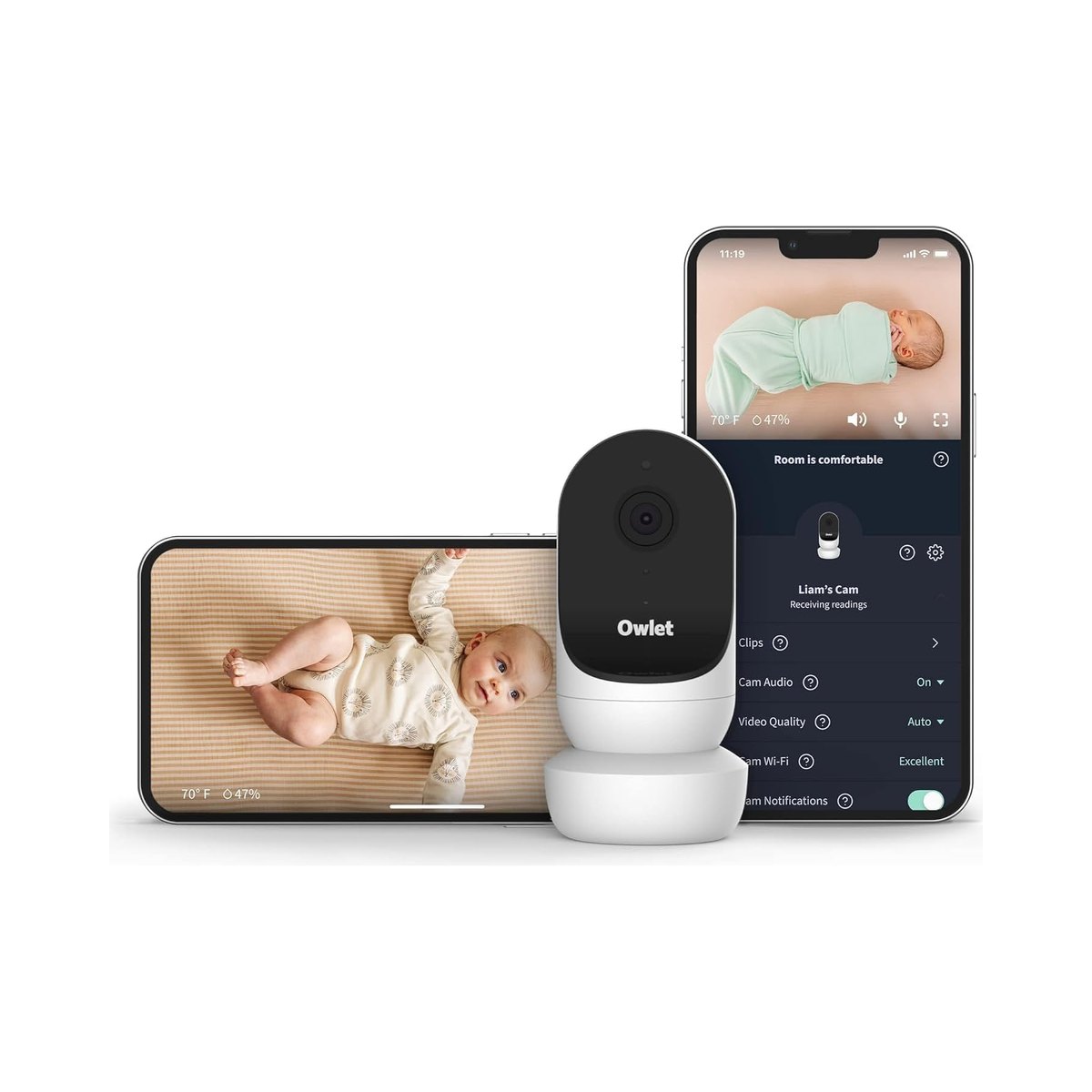 Owlet Cam 2 — baby monitor recommended by parents on Reddit